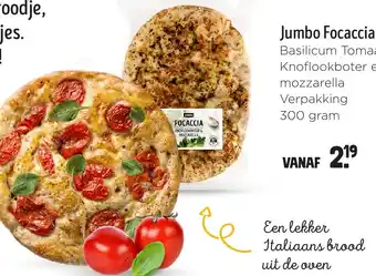 Jumbo Jumbo Focaccia aanbieding