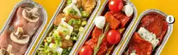 Jumbo Varkenshaas sleetje truffel of brie honing, biefstuk sleetje caprese of roquefort aanbieding
