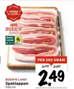 Vomar Voordeelmarkt BOER'N LAND Speklappen aanbieding