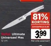 Vomar Voordeelmarkt Ultimate Universeel Mes aanbieding