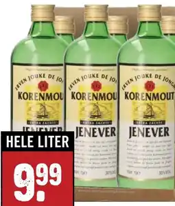 Dirck 3 Korenmout jenever aanbieding