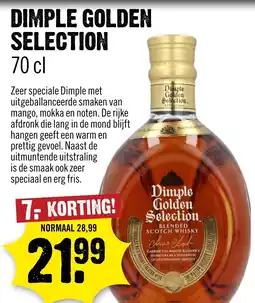 Dirck 3 Dimple golden selection aanbieding