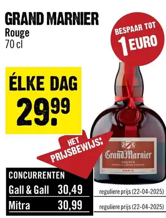 Dirck 3 Grand marnier aanbieding
