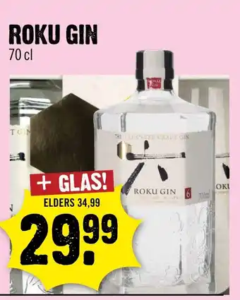 Dirck 3 Roku gin aanbieding