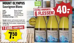 Dirck 3 Mount olympus Sauvignon blanc aanbieding