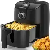 Bol.com Aigostar Hayden A - Airfryer - Heteluchtfriteuse 4 liter -1500W Zwart aanbieding