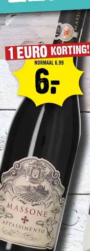 Dirck 3 Massone appassimento aanbieding
