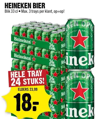 Dirck 3 Heineken bier aanbieding