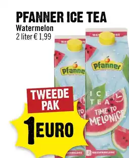 Dirck 3 Pfanner ice tea aanbieding