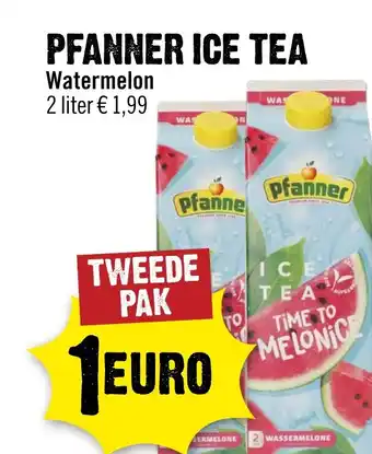Dirck 3 Pfanner ice tea aanbieding