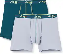 Amazon Sloggi Sloggi Men Start Short C2p Box heren Modern (2-Pack) aanbieding