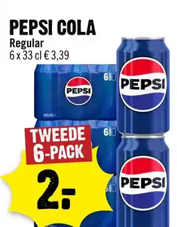 Dirck 3 Pepsi cola aanbieding
