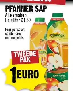 Dirck 3 Pfanner sap aanbieding