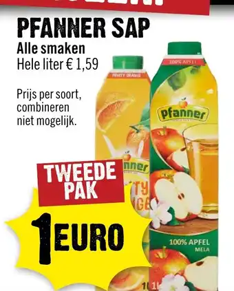 Dirck 3 Pfanner sap aanbieding