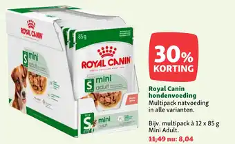 Maxi Zoo Royal Canin hondenvoeding aanbieding