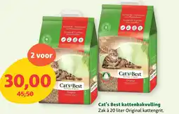 Maxi Zoo Cat's Best kattenbakvulling aanbieding