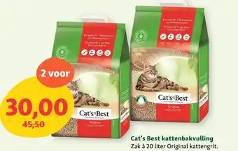 Maxi Zoo Cat's Best kattenbakvulling aanbieding