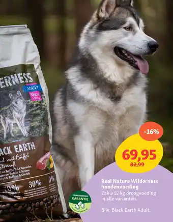 Maxi Zoo Real Nature Wilderness hondenvoeding aanbieding