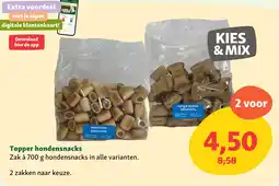 Maxi Zoo Topper hondensnacks aanbieding