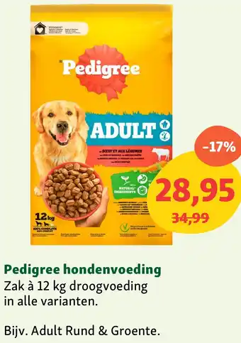 Maxi Zoo Pedigree hondenvoeding aanbieding