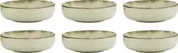 Bol.com Cactula Kitchen Trend Creme Ocean kom 15 cm set van 6 aanbieding