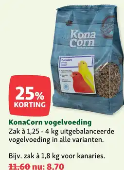 Maxi Zoo KonaCorn vogelvoeding aanbieding