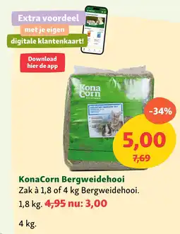 Maxi Zoo KonaCorn Bergweidehooi aanbieding