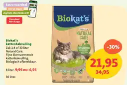 Maxi Zoo Biokat's kattenbakvulling aanbieding
