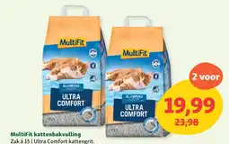 Maxi Zoo MultiFit kattenbakvulling aanbieding