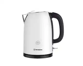 Bol.com Westinghouse Waterkoker - 1.7 liter - Met Kalkfilter - 2200W - Wit aanbieding