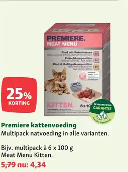 Maxi Zoo Premiere kattenvoeding aanbieding
