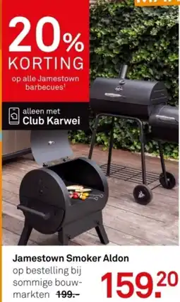 Karwei Jamestown Smoker Aldon aanbieding