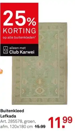 Karwei Buitenkleed Lefkada aanbieding