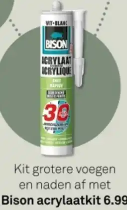 Karwei Bison acrylaatkit aanbieding