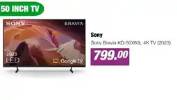 EP Sony Bravia KD-50X80L 4K TV (2023) aanbieding