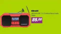 EP Albrecht DR 112 Outdoor/Nood radio DAB+ aanbieding