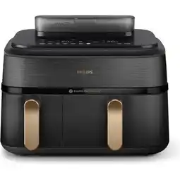 EP Philips NA552/00 Airfryer - Heteluchtfriteuse met 2 Manden aanbieding