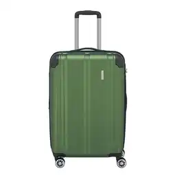 Amazon travelite City 4W Trolley Expandable M Green aanbieding