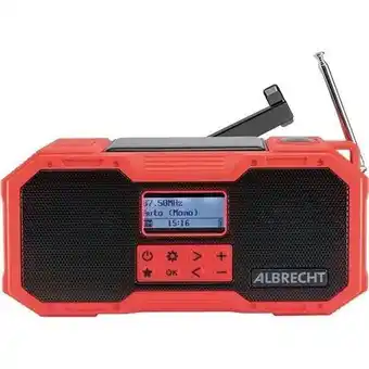 EP Albrecht DR 112 Outdoor/Nood radio DAB+ aanbieding