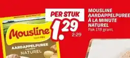 Dekamarkt MOUSLINE AARDAPPELPUREE À LA MINUTE NATUREL aanbieding
