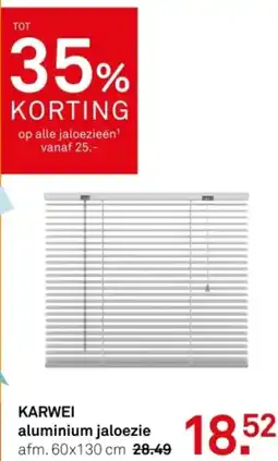Karwei Karwei aluminium jaloezie aanbieding
