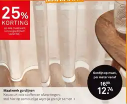 Karwei Maatwerk gordijnen aanbieding