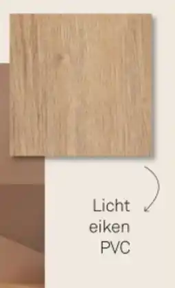 Karwei Licht eiken PVC aanbieding