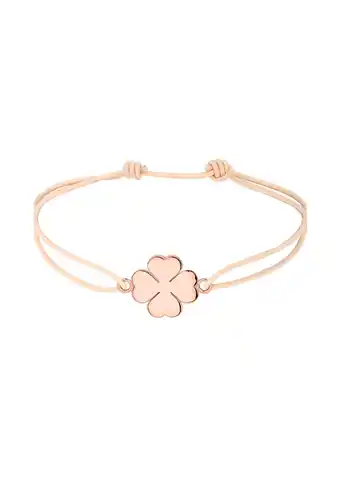Douglas Elli Dames Shamrock Lucky Charm in 925 Sterling Silver Rose Gold Plated aanbieding
