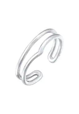Douglas Elli Dames Wikkel open V vorm Geo in 925 sterling zilver aanbieding