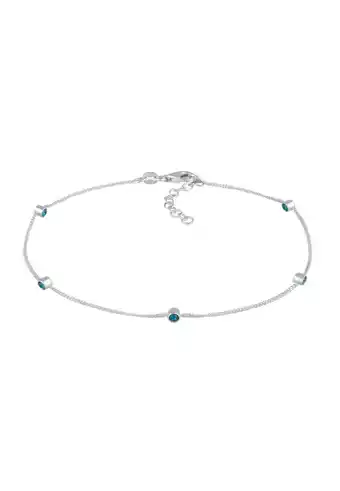 Douglas Elli Enkelbandje Modern Eenvoudig met kristallen in 925 sterling zilver aanbieding