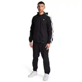 Foot Locker Lacoste Diamond Weave Heren Trainingspakken - Zwart - Maat: L - Foot Locker aanbieding