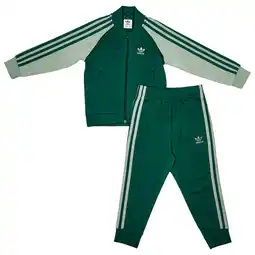 Foot Locker Adidas Superstar Unisex Trainingspakken - Groen - Maat: 99 - 104 CM - Poly Tricot - Foot Locker aanbieding