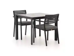Kees Smit Bellagio Rumo/Sestino 90cm dining tuinset 3-delig stapelbaar aanbieding