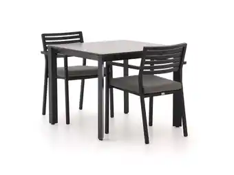 Kees Smit Bellagio Rumo/Sestino 90cm dining tuinset 3-delig stapelbaar aanbieding